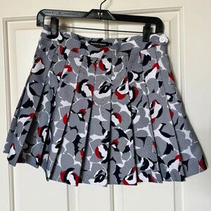 American Apparel geo floral tennis skirt size medium